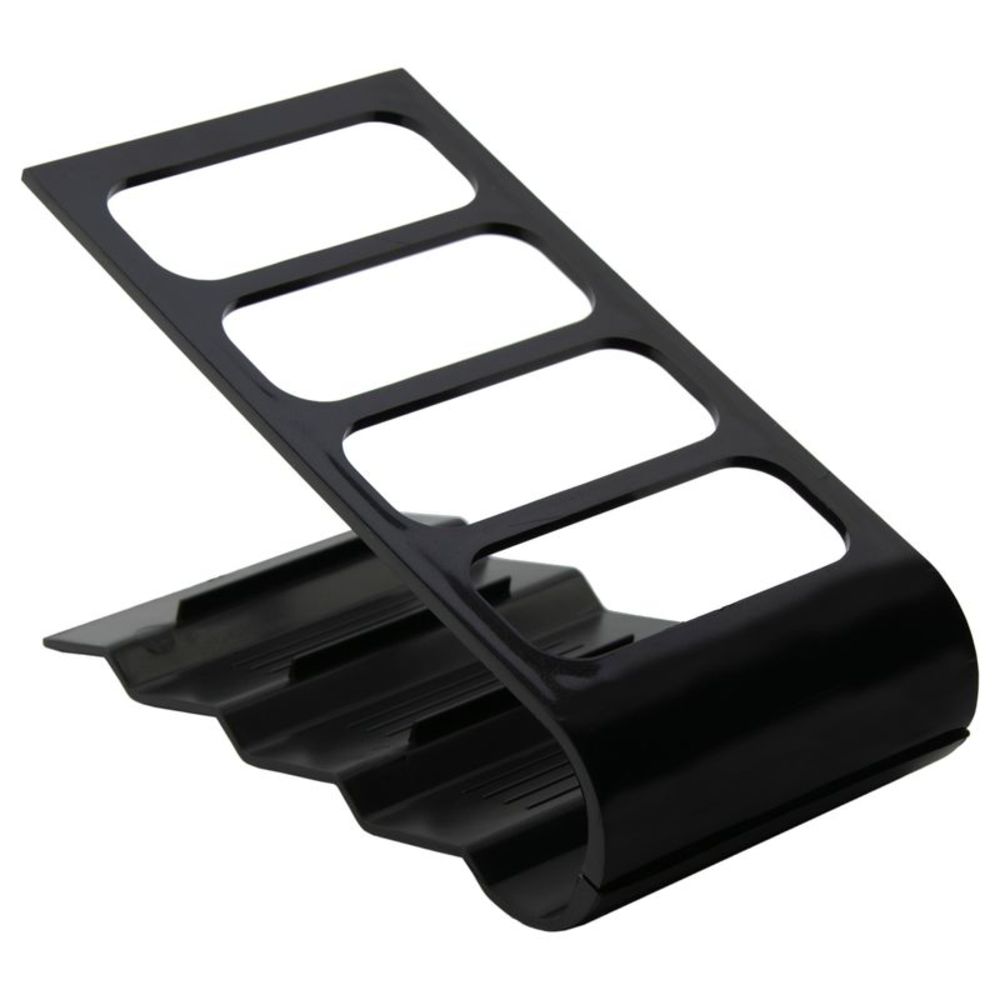 4 Slot Remote Control Stand Holder in Black